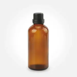 ガラスボトル 100ml ブラウン