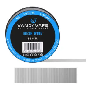 5ft Vandy vape SS316 Mesh Wire 150mesh