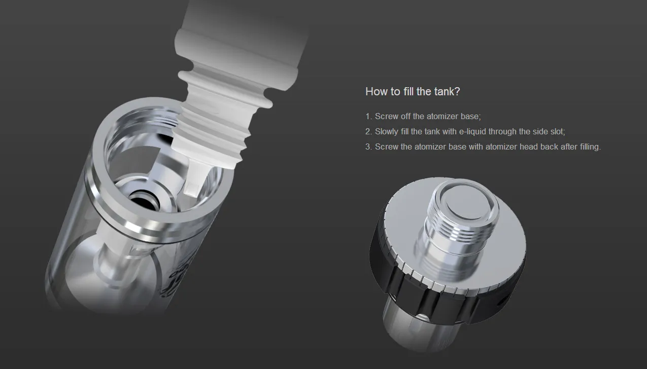 Eleaf GS Turbo Tank Atomizer 1.8ml 5