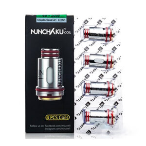 Uwell Replacement Coils (0.2ohm & 0.25ohm & 0.4ohm & 0.14ohm) for Nunchaku,Nunchaku 2 Tank Atomizer (4pcs/Pack) 2