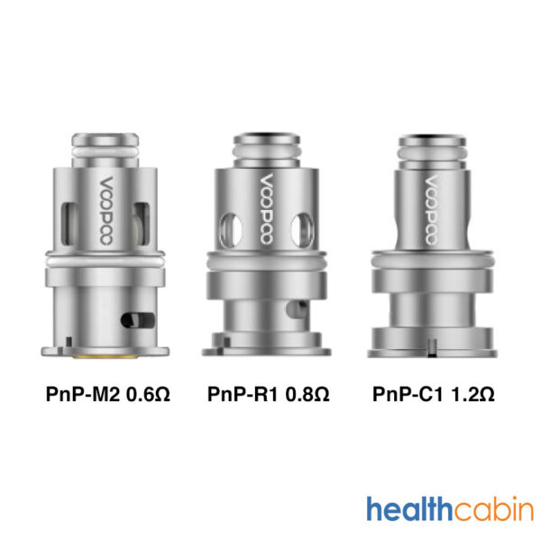 Voopoo PnP Replacement Coils for Drag Baby/Mini/2/S/X,VINCI Series Kit,Argus Pro,PnP 20/22,V.SUIT,Doric 60,Drag E60,Drag H80 S (5Pcs/Pack) - Image 2