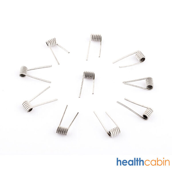 Hellvape Ni90 Dual Core Fused Clapton Coil 26Ga*2+36Ga (0.21ohm) (10Pcs/Pack) - Image 2
