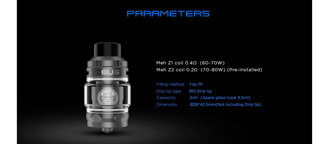 Geekvape Z Sub Ohm Tank Atomizer 5ml 8