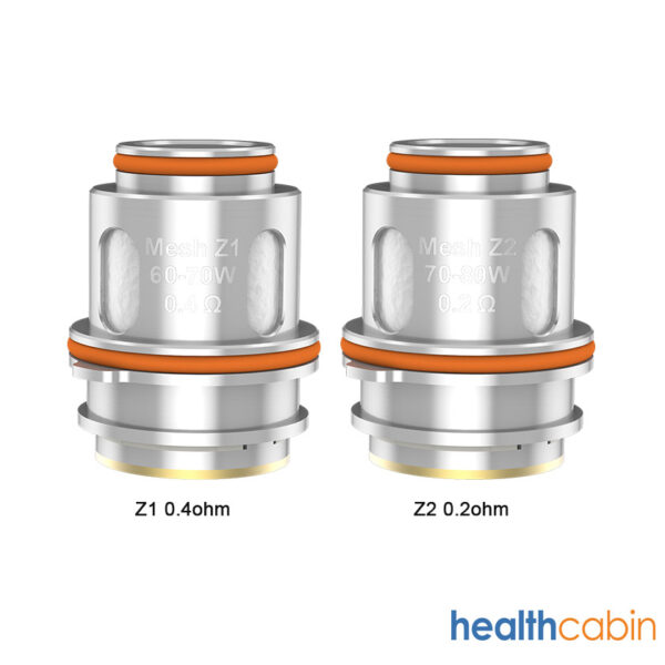 Geekvape Z Series Coil For Z (Zeus) Sub Ohm Tank,Obelisk Tank,Obelisk 120FC kit,Obelisk 200 kit,Z Sub Ohm 2021 Tank,Z Sub Ohm SE Tank,Z Fli Tank / Aegis Legend III Kit (5pcs/pack) - Image 2