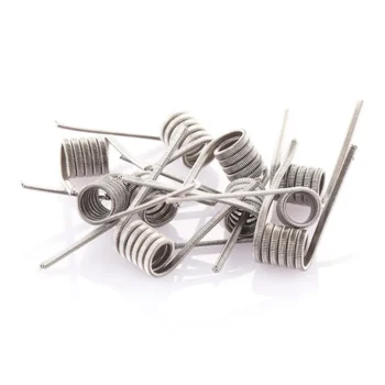 Hellvape Ni80 Dual Core Fused Clapton Prebuilt Wire 26Ga*2+36Ga (0.36ohm)(10Pcs/Pack)