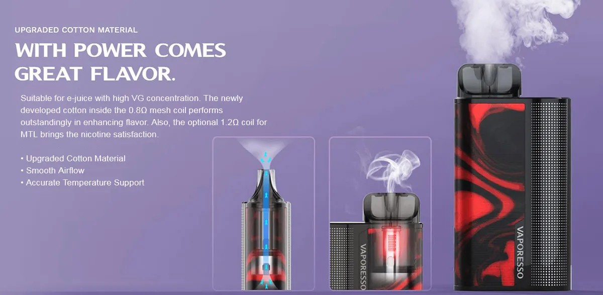 Vaporesso Xtra Pod System Kit 900mAh 2ml 6