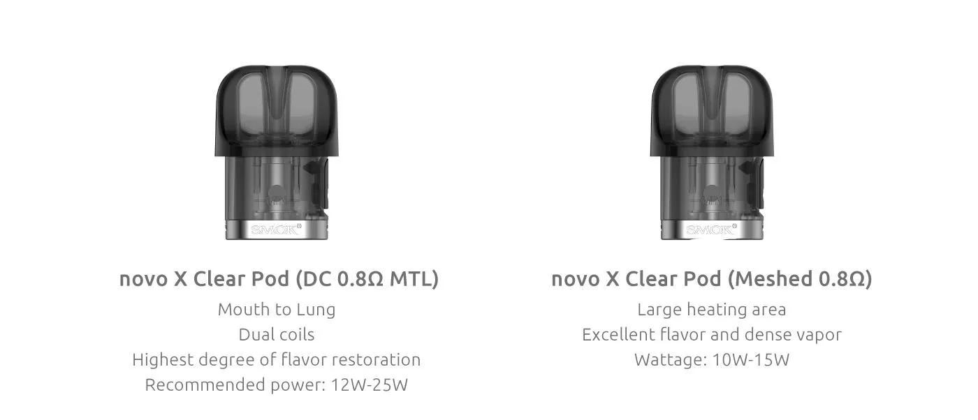 SMOK Novo X Pod Cartridge 2ml (3pcs/pack) 2