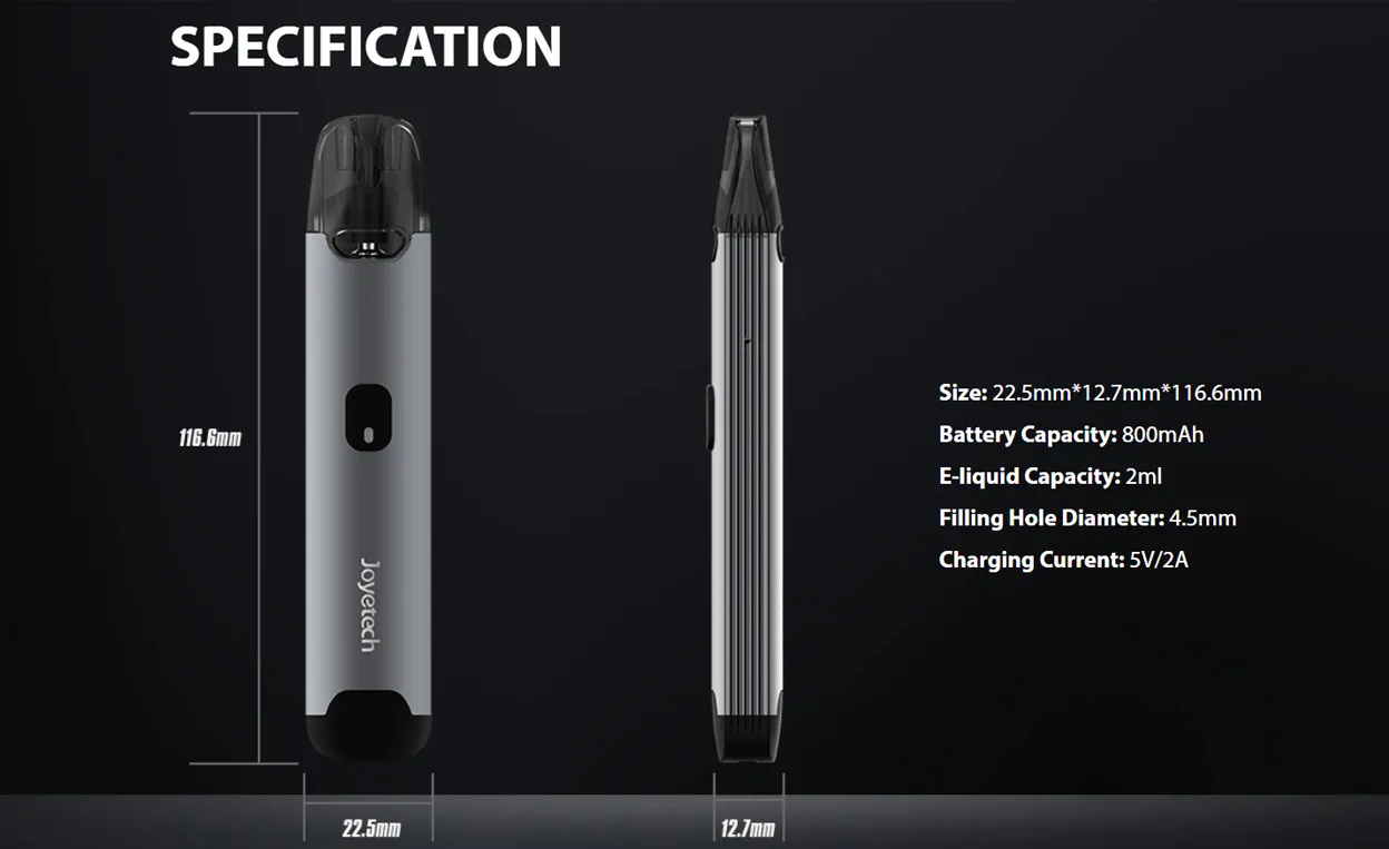 Joyetech Evio C Pod System Kit 800mAh 2ml 12