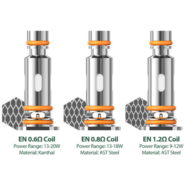 Joyetech EN Replacement Coil for Evio C Kit / Evio Kit / Evio Solo Kit / EVIO Grip Kit / EVIO M Kit / eGo Nexo Kit /Eleaf EN Air Tank / EN Drive Tank (5pcs/Pack) - Image 3