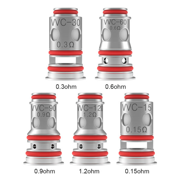 Vandy Vape VVC Coil for Jackaroo Kit / Nox Kit/ Pulse AIO / Pulse AIO.5 / Unicorn Pod Kit / Rhino Kit / BSKR Elite Kit / Pulse AIO Mini Kit / Jackaroo 18650 Kit (4pcs/pack) - Image 2