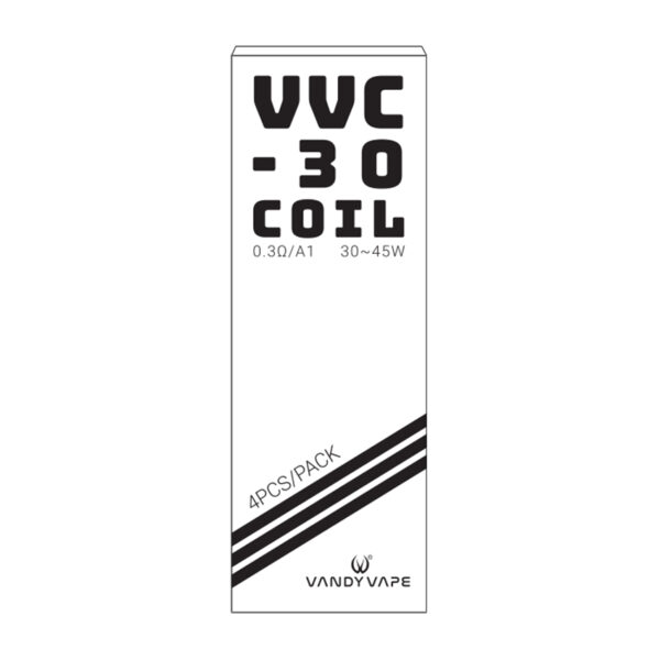 Vandy Vape VVC Coil for Jackaroo Kit / Nox Kit/ Pulse AIO / Pulse AIO.5 / Unicorn Pod Kit / Rhino Kit / BSKR Elite Kit / Pulse AIO Mini Kit / Jackaroo 18650 Kit (4pcs/pack) - Image 3