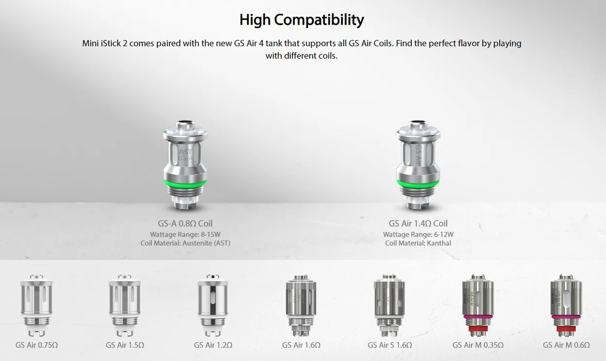 Eleaf GS Air 4 Tank Atomizer 2ml / 2.5ml 1