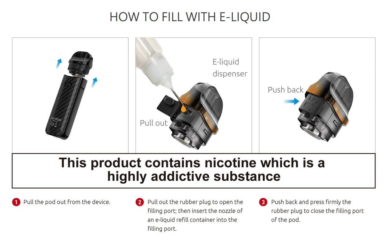 SMOK Nord 50W Pod System Kit 1800mAh 4.5ml 27