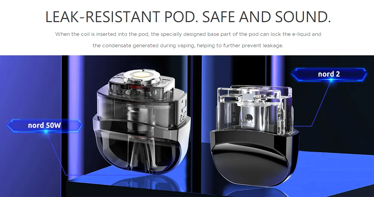 SMOK Nord 50W Pod System Kit 1800mAh 4.5ml 8