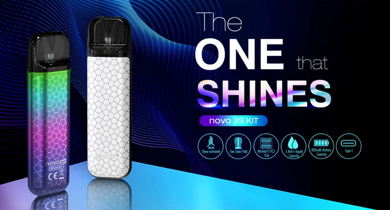SMOK Novo 2S Pod System Kit 800mAh 1.8ml 4