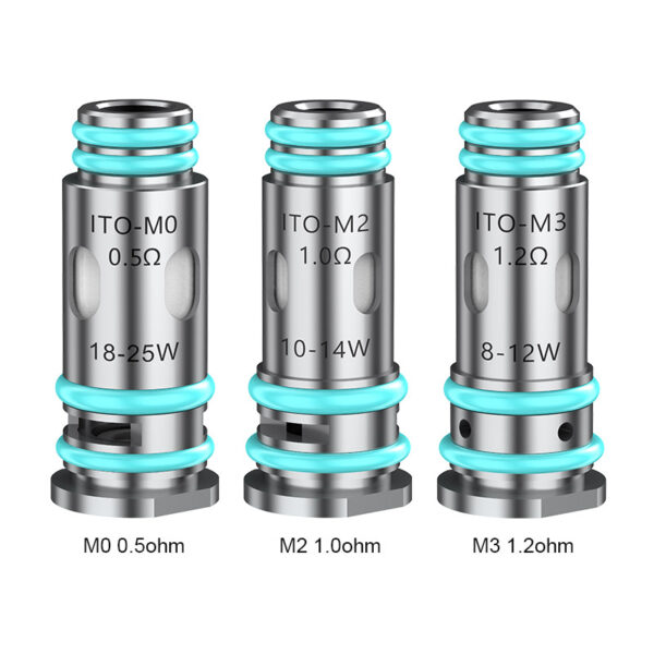 Voopoo ITO Coil for Doric 20 Kit / Doric E / Drag Q Kit / Argus P1 Kit  / Argus G Kit / Argus A Kit (5pcs/pack) - Image 2