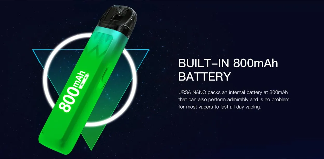 Lost Vape Ursa nano Pod System Kit 800mAh 2.5ml 11