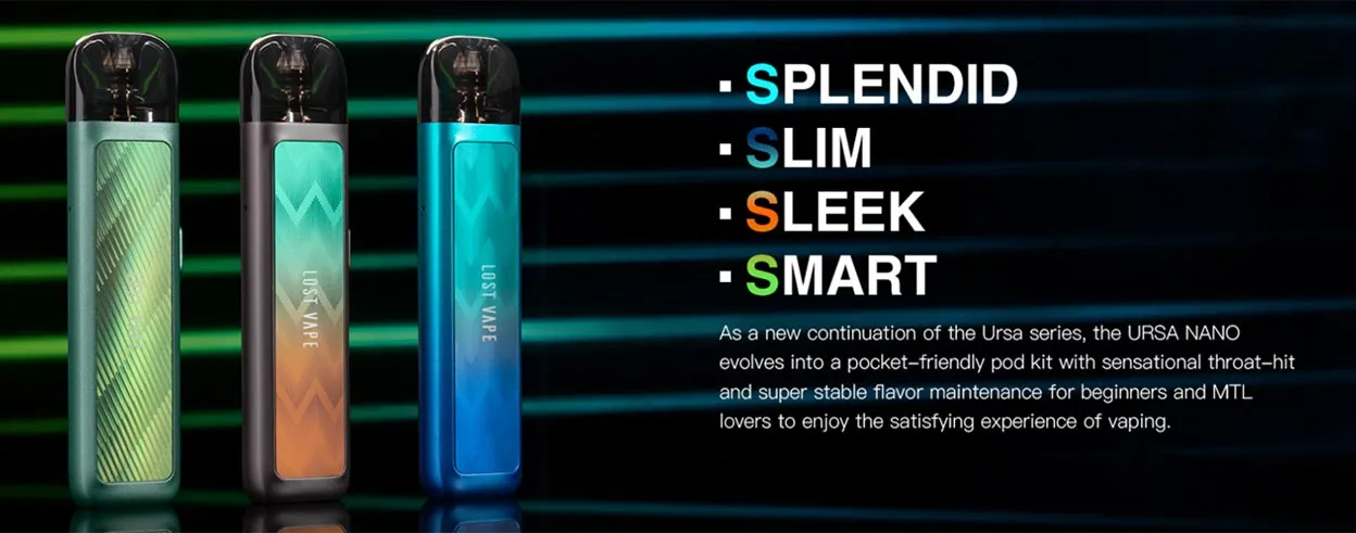 Lost Vape Ursa nano Pod System Kit 800mAh 2.5ml 3