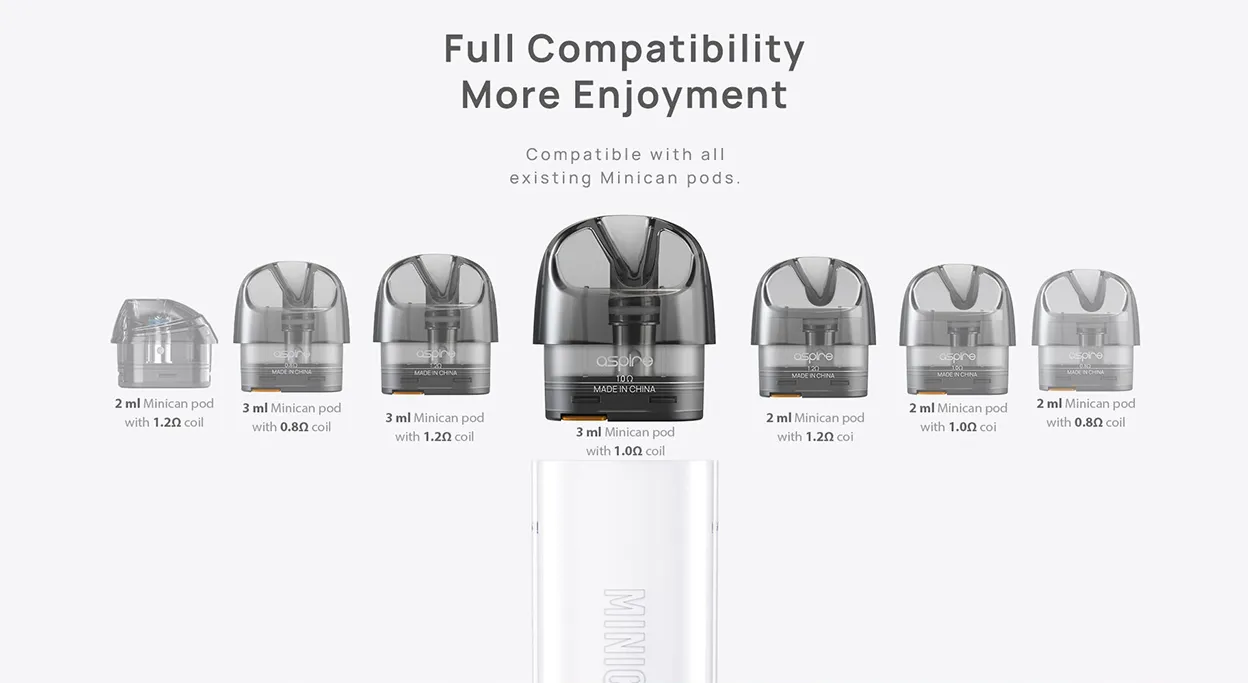 Aspire Minican 2 Pod System Kit 400mAh 3ml 5