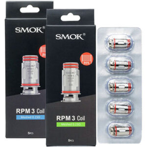 Smok RPM3 Replacement Coil for RPM 5 Kit / RPM 5 Pro Kit / Nord 5 kit / RPM 100 Kit / RPM 85 Kit / Nord GT kit (5pcs/pack) 1