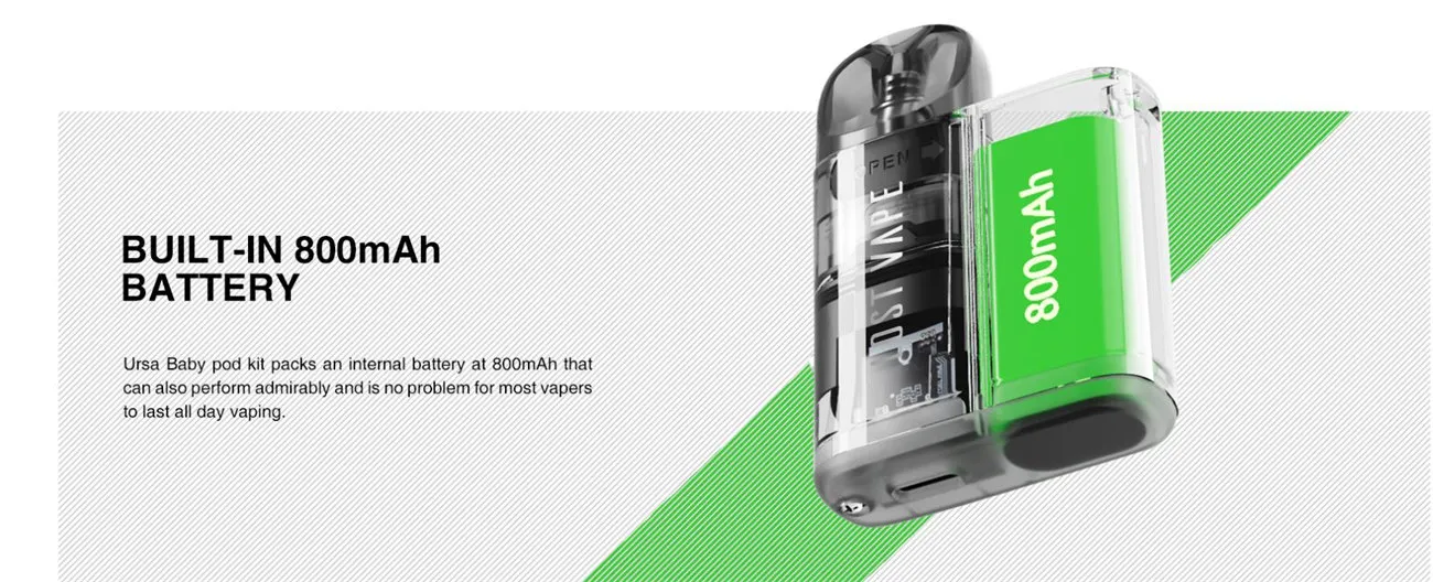 Lost Vape Ursa Baby Pod System Kit 800mAh 2.5ml 8