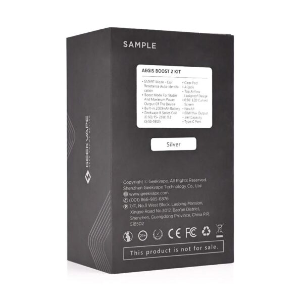 Geekvape B60 (Aegis Boost 2) Pod System Kit 2000mAh 5ml - Image 13