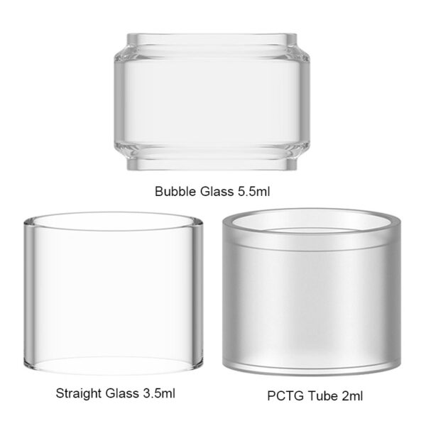 Hellvape Dead Rabbit 3 RTA Replacement Glass Tube - Image 2
