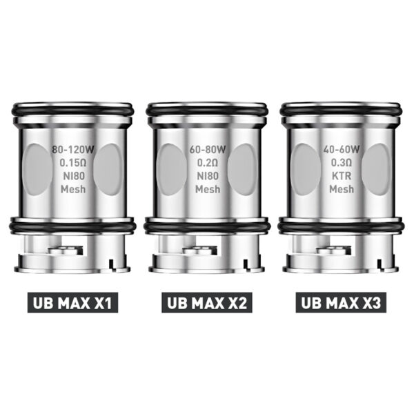 Lost Vape UB Max Replacement Coil for Centaurus Q200 Kit / Centaurus M100 Kit (3pcs/pack) - Image 2