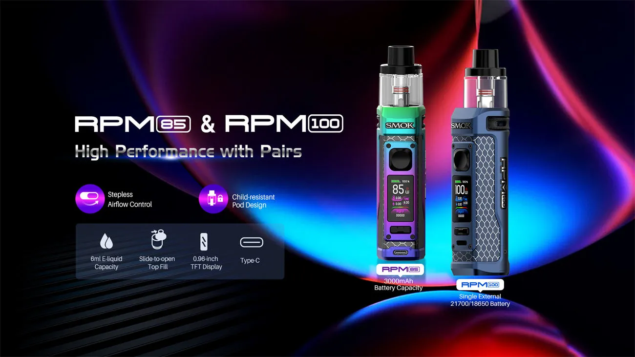 SMOK RPM 85 Pod Mod Kit 3000mAh 6ml 2