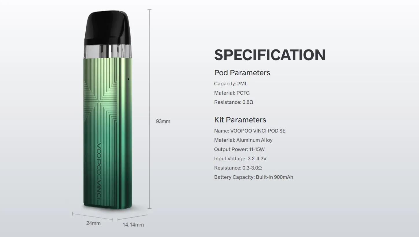VOOPOO Vinci Pod SE Kit 900mAh 2ml 17