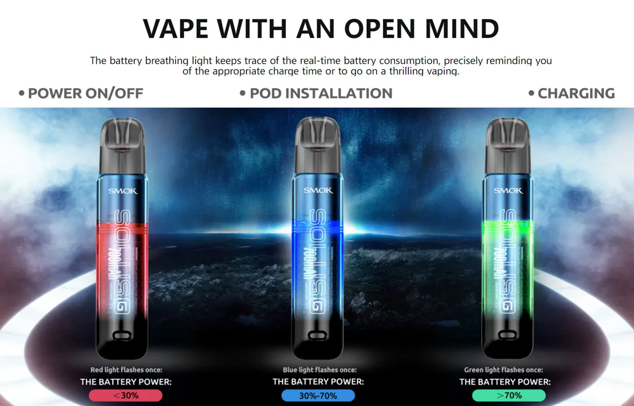 SMOK Solus G Pod System Kit 700mAh 2.5ml 8