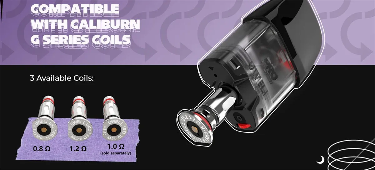 Uwell Caliburn GK2 (Vision) Pod System Kit 690mAh 2ml 6