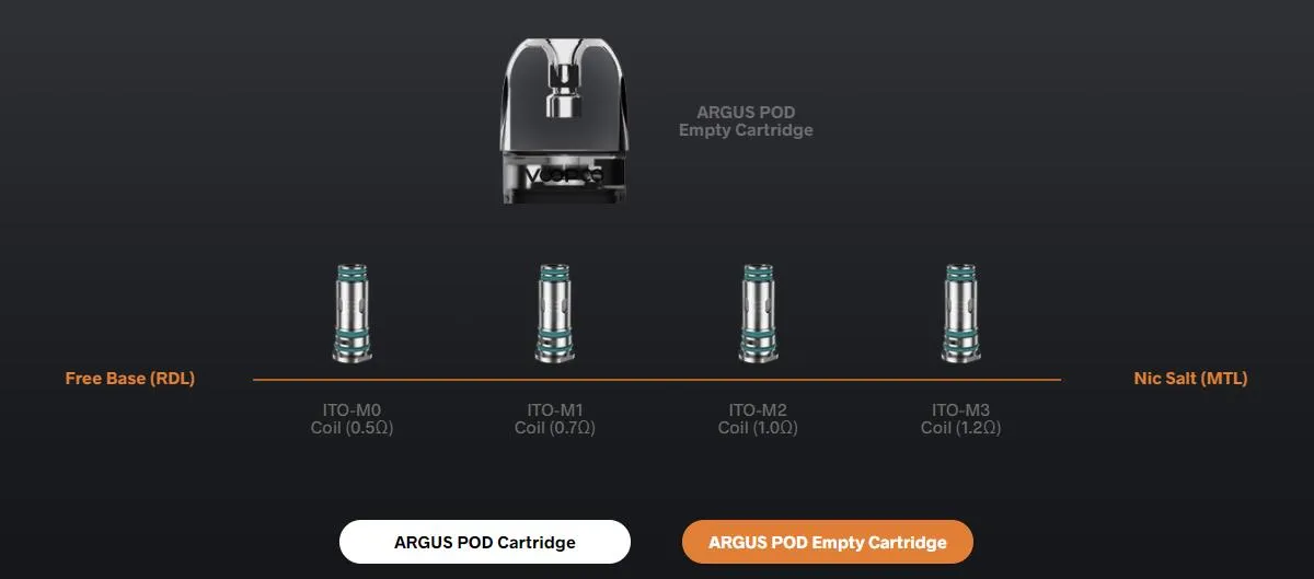 VOOPOO Argus Pod SE Kit 800mAh 2ml 8