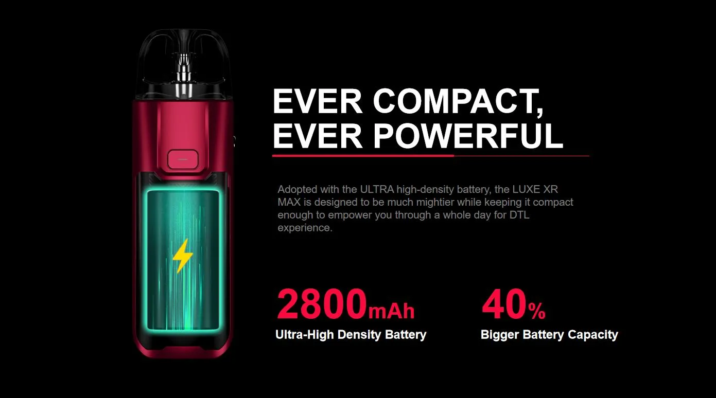 Vaporesso LUXE XR Max Pod System Kit 2800mAh 5ml 3