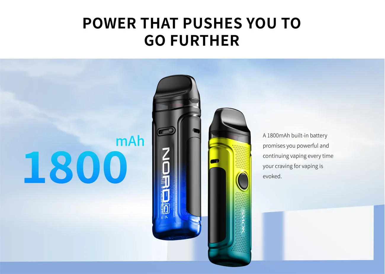 SMOK Nord C Pod System Kit 1800mAh 4.5ml 6