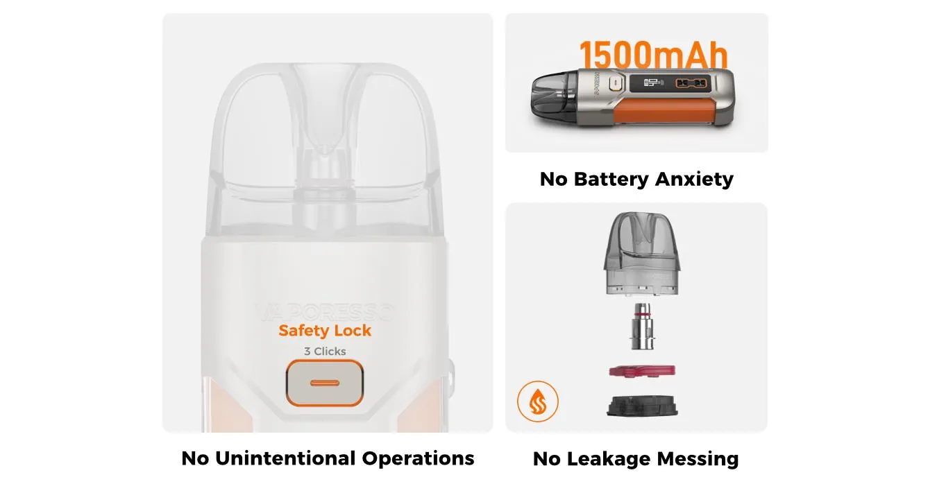 Vaporesso LUXE X PRO Pod System Kit 1500mAh 5ml 10