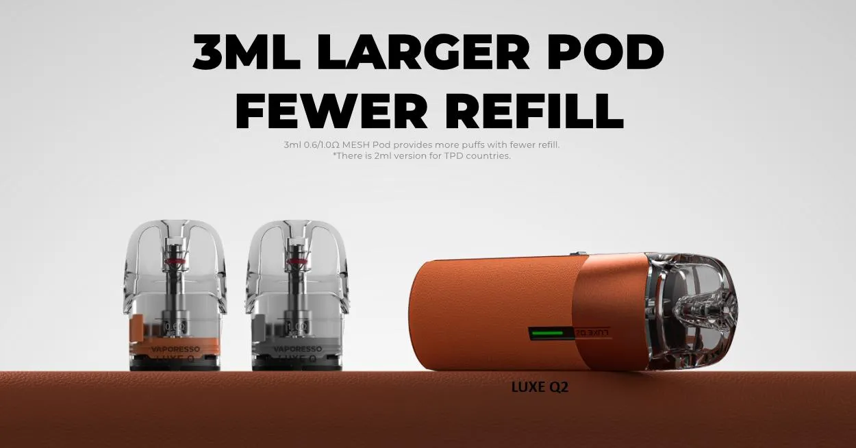 Vaporesso LUXE Q2 Pod System Kit 1000mAh 3ml 7