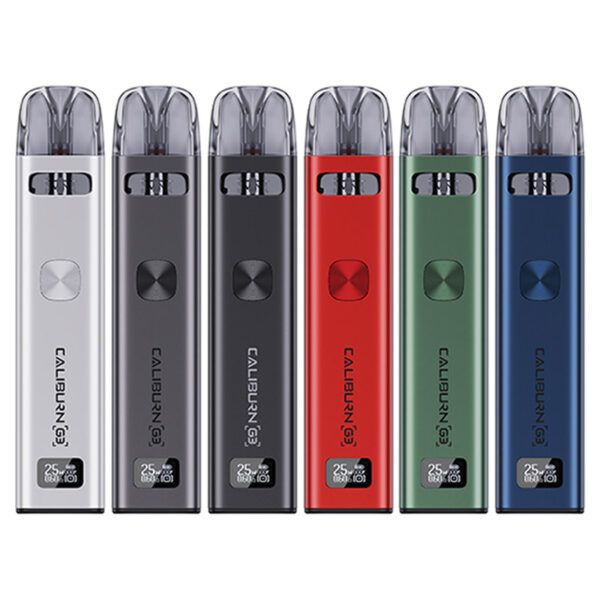 Uwell Caliburn G3 Pod System Kit 900mAh 2.5ml / 2ml - Image 3