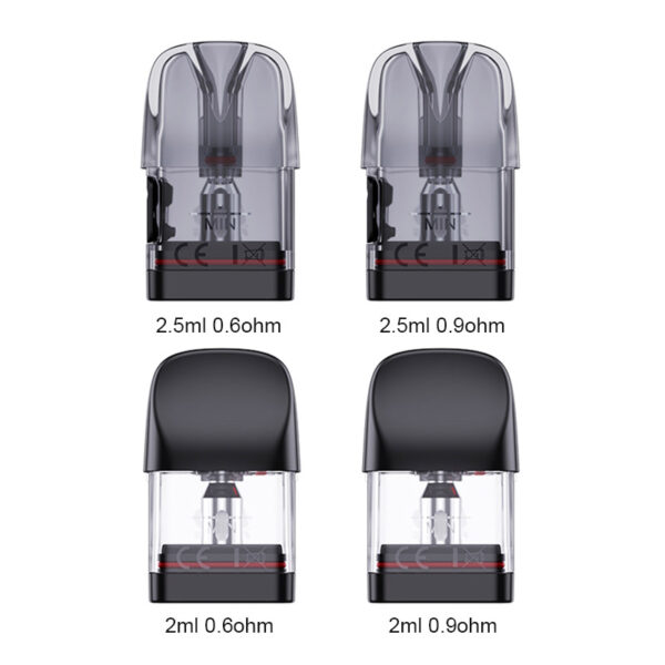 Uwell Caliburn G3 / Caliburn GK3 / Caliburn G3 ECO / Caliburn GK3 TENET / Caliburn G3 Lite Pod Cartridge 2.5ml / 3ml (4pcs/pack) - Image 2