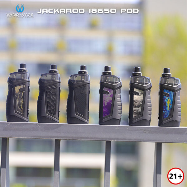 Vandy Vape Jackaroo 18650 Pod Kit 4.7ml - Image 9