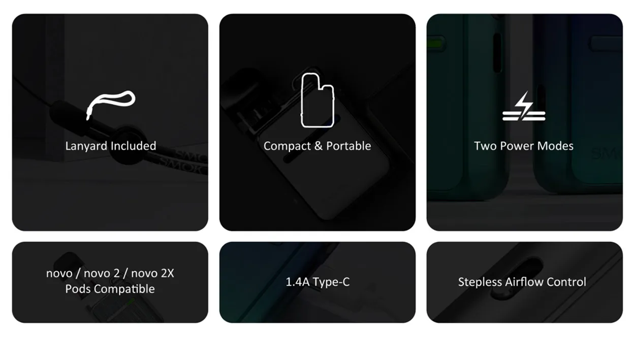 SMOK Novo Master Box Pod System Kit 1000mAh 2ml 2