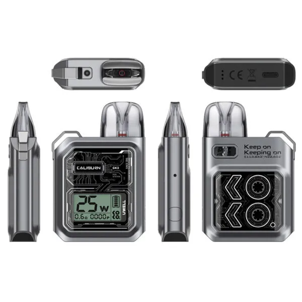 Uwell Caliburn GK3 Pod System Kit 900mAh 2.5ml