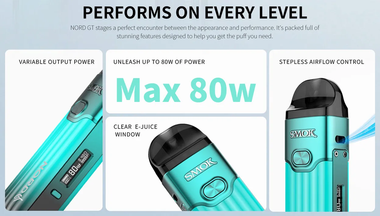 SMOK Nord GT Pod System Kit 2500mAh 5ml 7