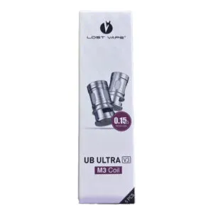 Lost Vape UB Ultra V3 Replacement Coil for Centaurus Q80 Kit / UB Ultra Empty Catridge (5pcs/pack)