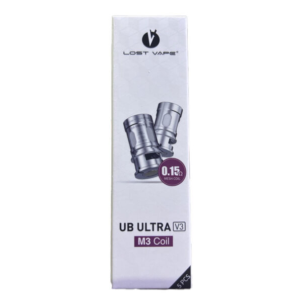 Lost Vape UB Ultra V3 Replacement Coil for Centaurus Q80 Kit / UB Ultra Empty Catridge (5pcs/pack) - Image 2