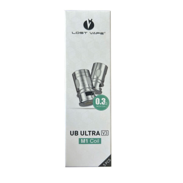 Lost Vape UB Ultra V3 Replacement Coil for Centaurus Q80 Kit / UB Ultra Empty Catridge (5pcs/pack) - Image 3