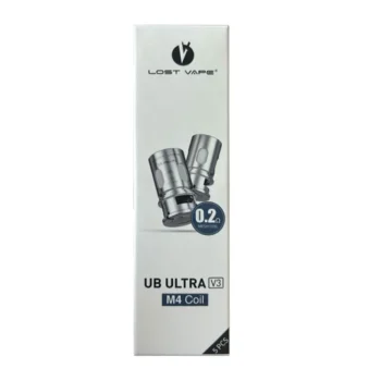 Lost Vape UB Ultra V3 Replacement Coil for Centaurus Q80 Kit / UB Ultra Empty Catridge (5pcs/pack)