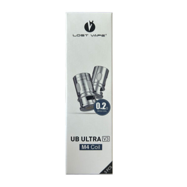 Lost Vape UB Ultra V3 Replacement Coil for Centaurus Q80 Kit / UB Ultra Empty Catridge (5pcs/pack) - Image 4