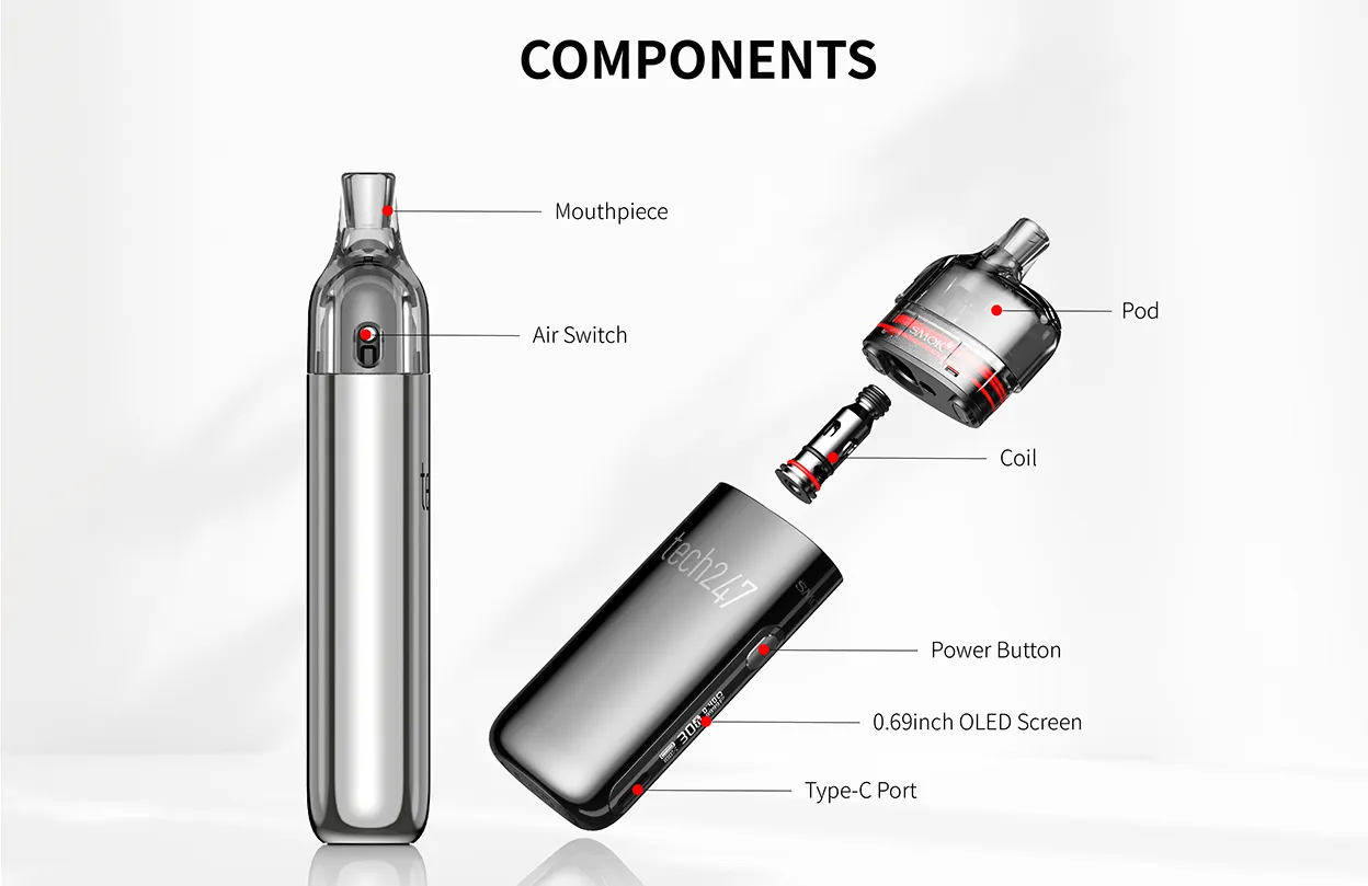 SMOK Tech247 Pod System Kit 1800mAh 4ml 35