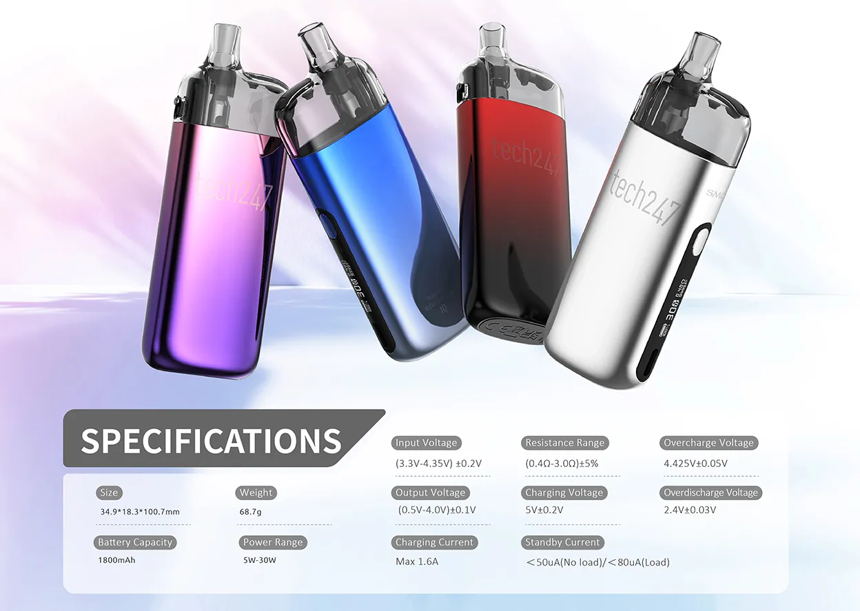 SMOK Tech247 Pod System Kit 1800mAh 4ml 36